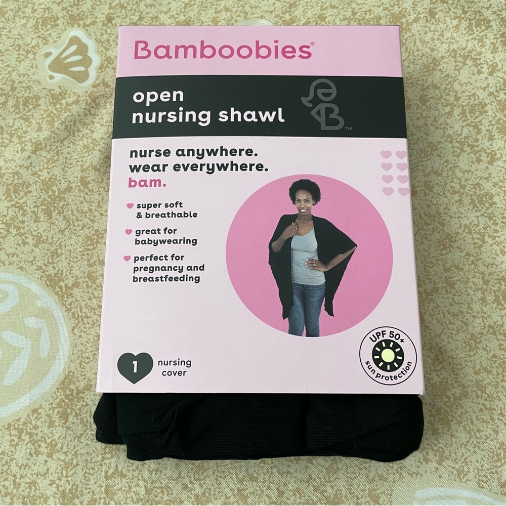 Bamboobies Open Nursing Shawl